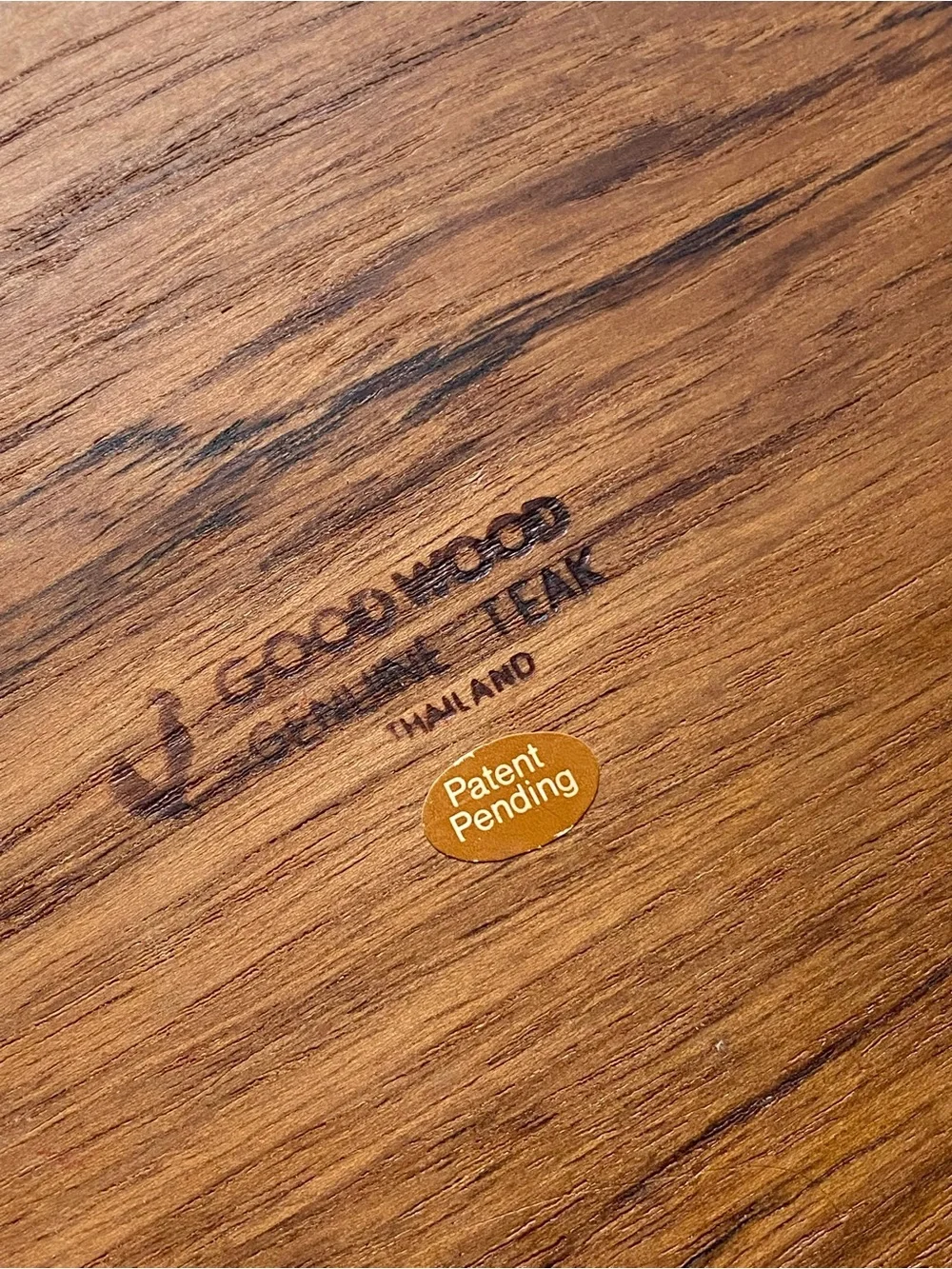 Goodwood Genuine Teak Serving Board - Warm Teak Finish